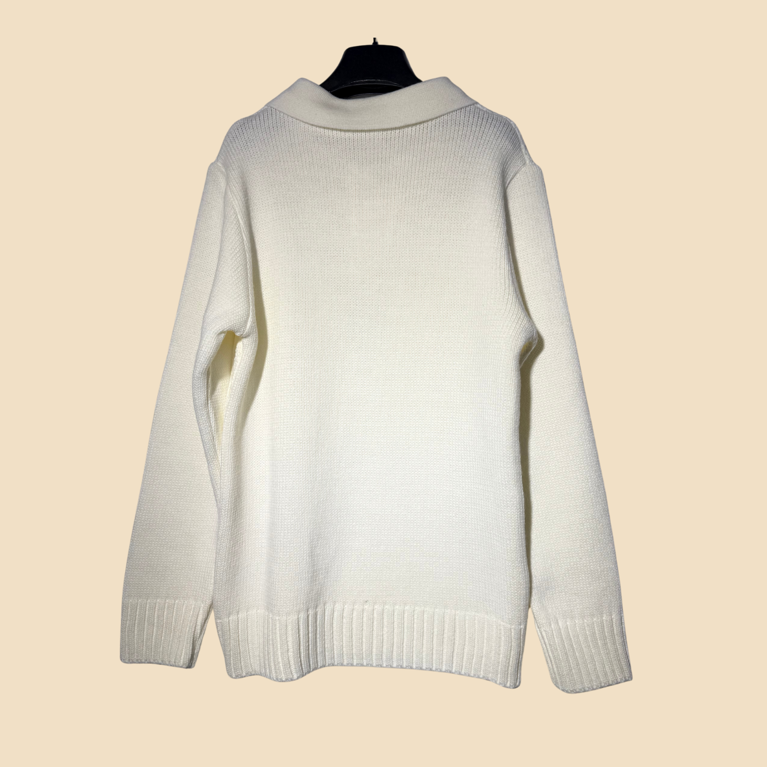 Maglioncino con collo polo e bottoni