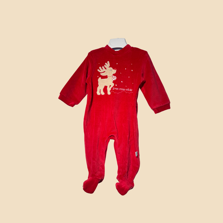 Tutina “Il Mio Primo Natale” in ciniglia