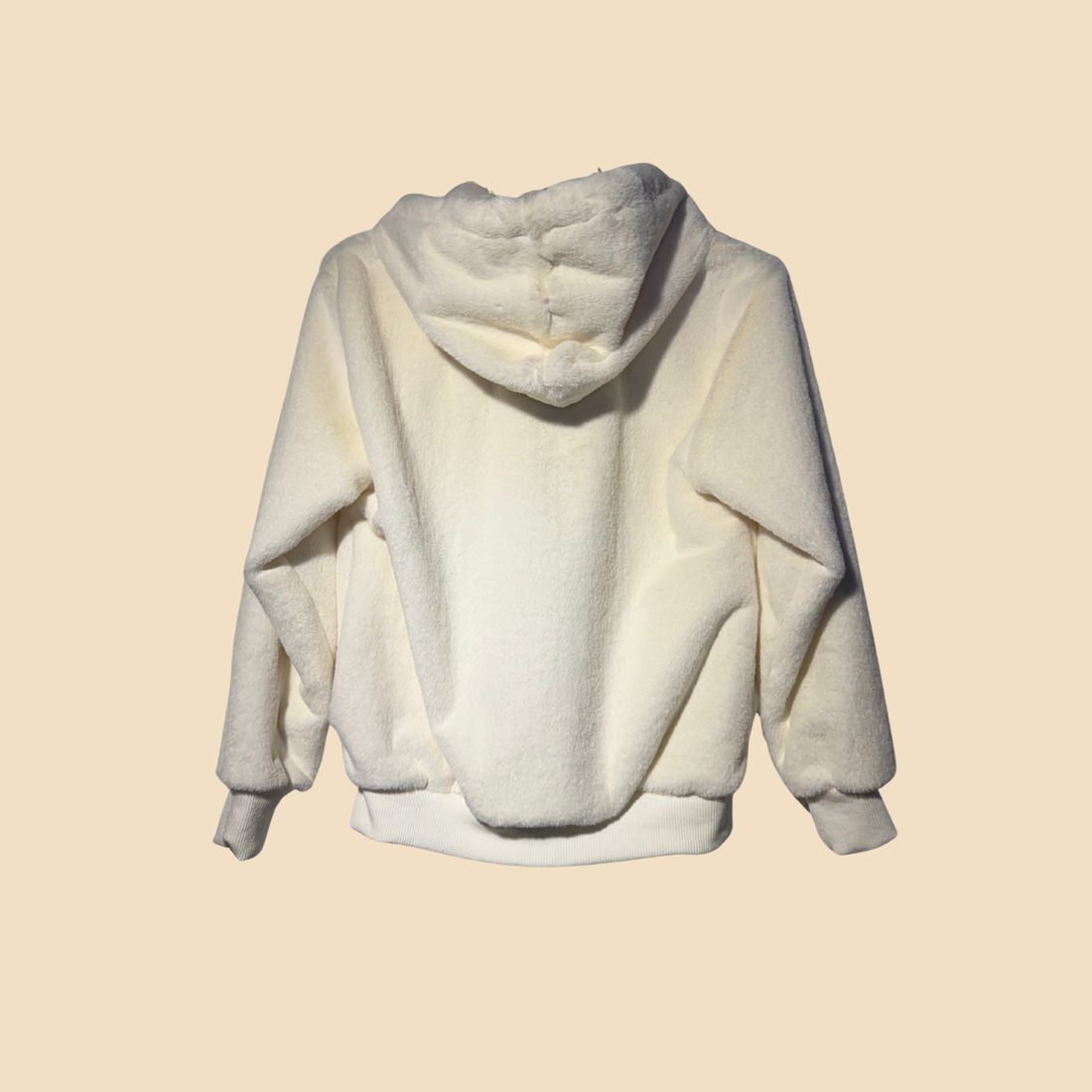 Felpa teddy bianca bambino