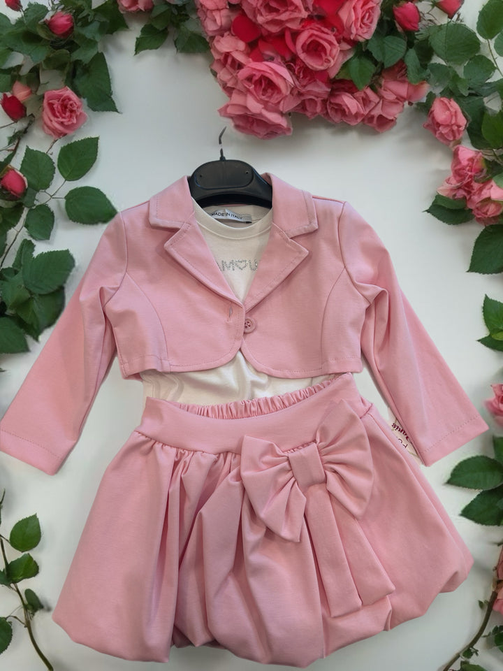 Completo tre pezzi neonata