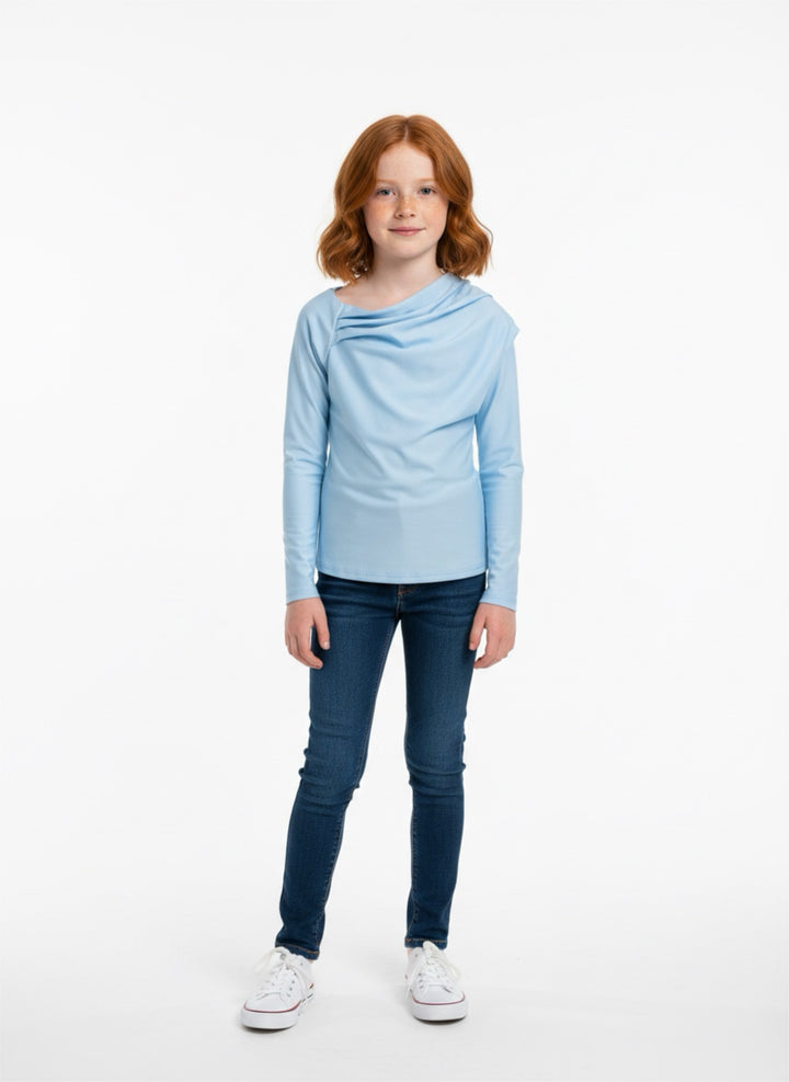 Maglia drappeggiata